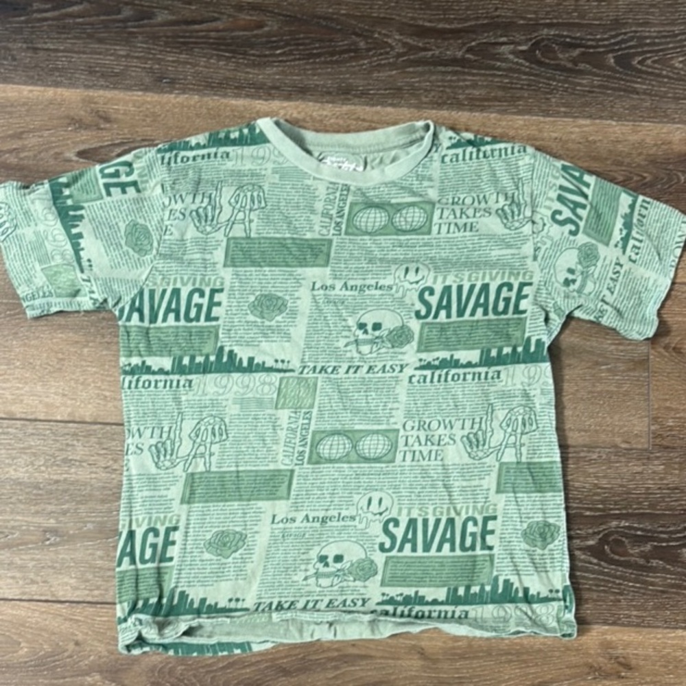 Printed Graphic “ Savage”  T-Shirt